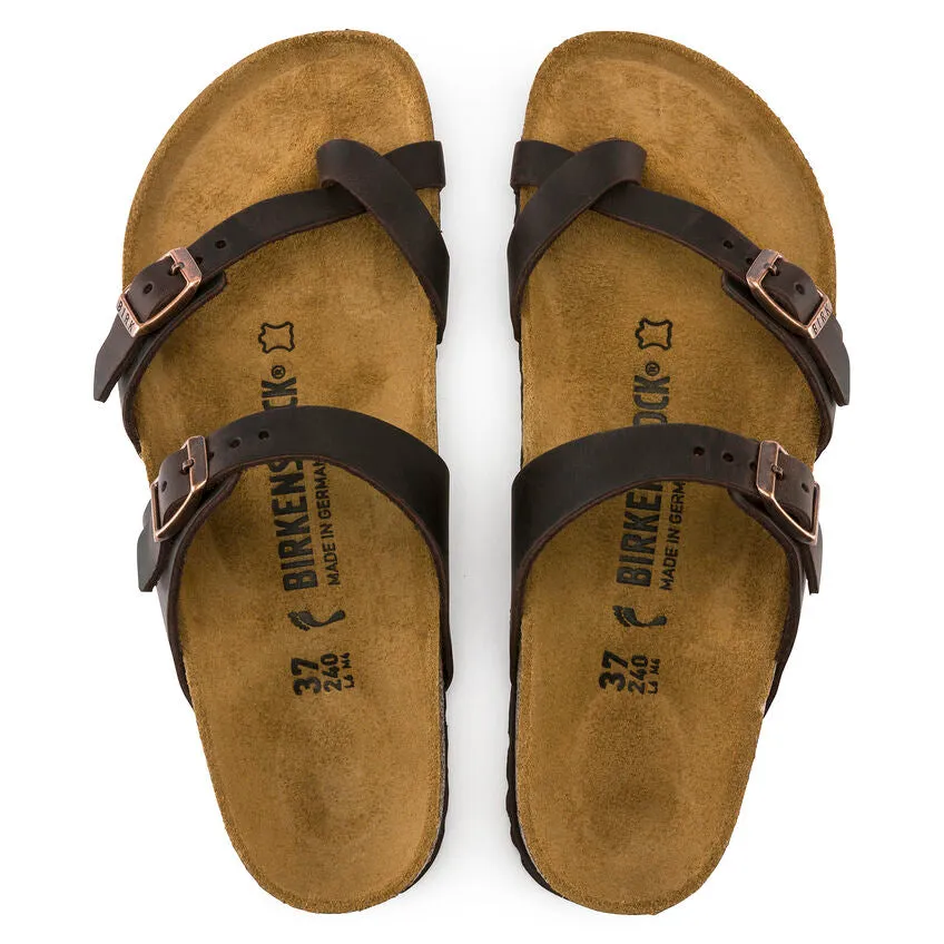 football players - specific functions BIRKENSTOCK MAYARI - HABANA OILED LEATHER