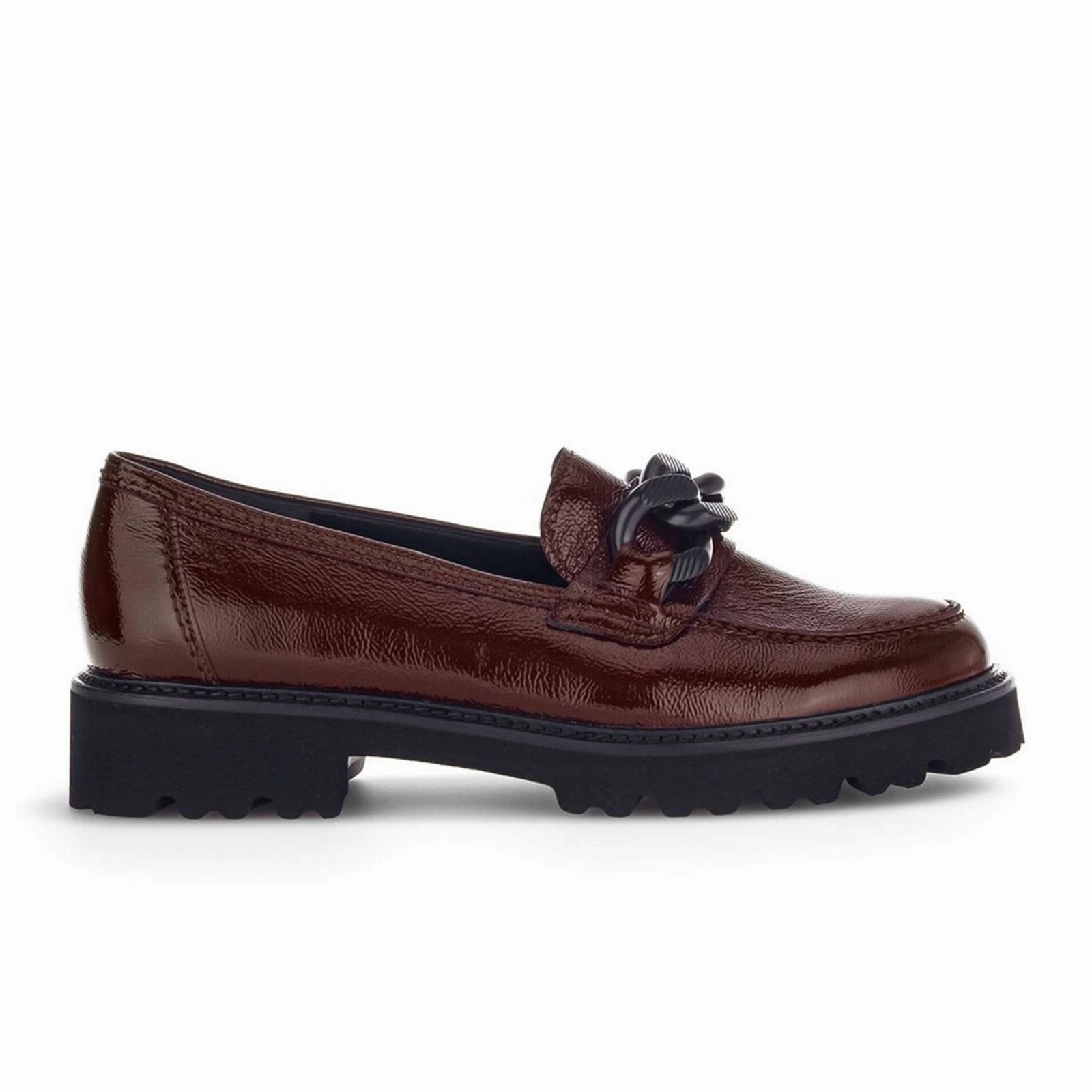 Gabor 240 Chain Loafer (Women) - Bordeaux Snautschlack Urban Style