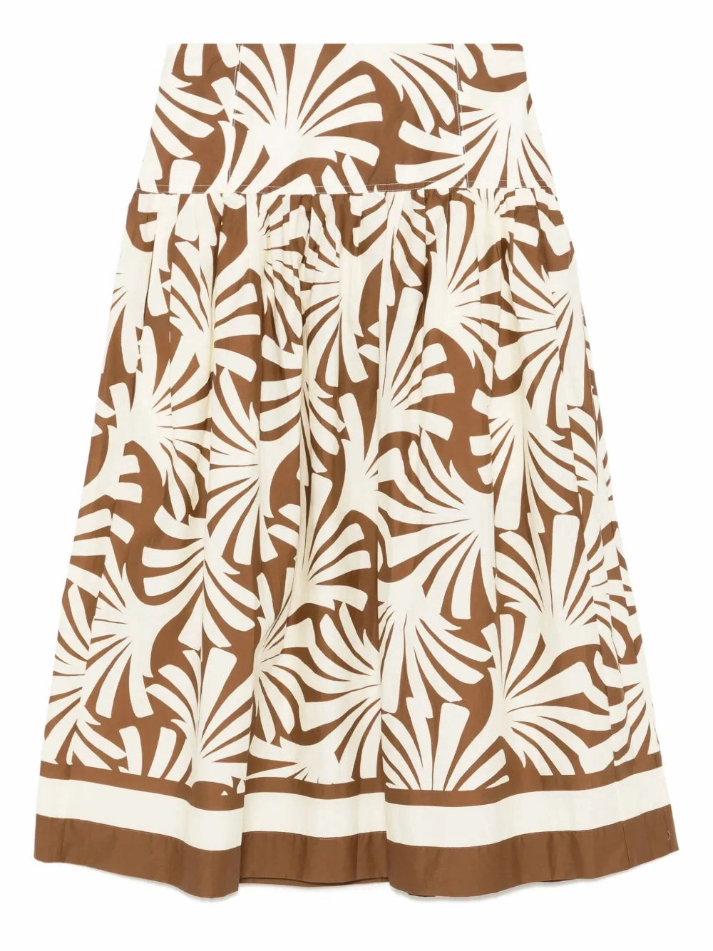 SoftTouchFinish Stylish Jumper Diya Skirt in Catalina Khaki