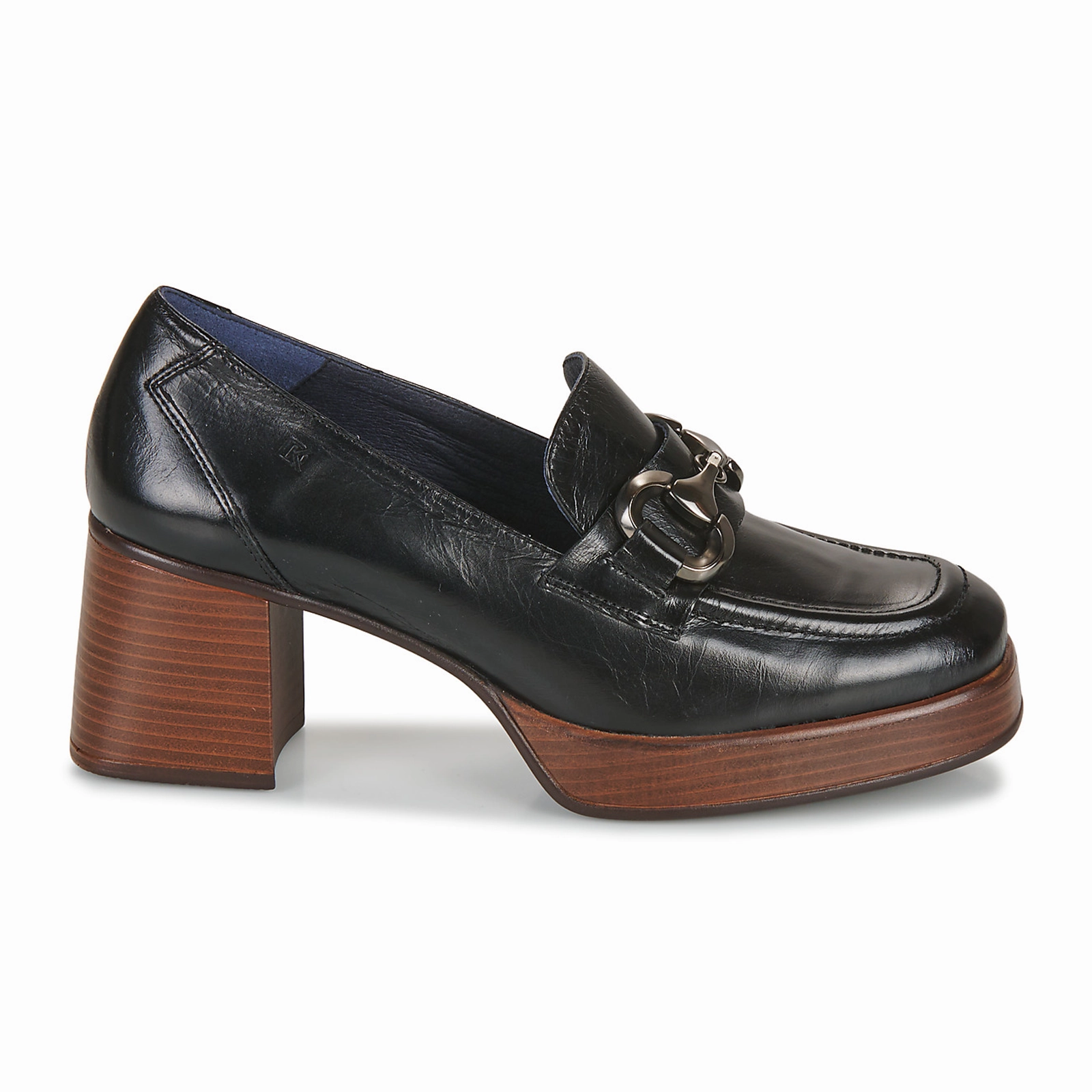 Effortless Touch Dorking Cristel D9155 Heeled Loafer (Women) - Alias Negro