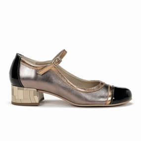 Dorking Frida Heeled Mary Jane (Women) - Marmota Fashion Forward Mood Comfort