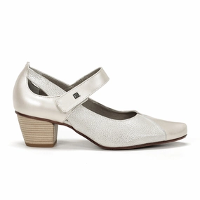 Dorking Triana D7746 Heeled Mary Jane (Women) - Natural Timeless Soft A Line Cut