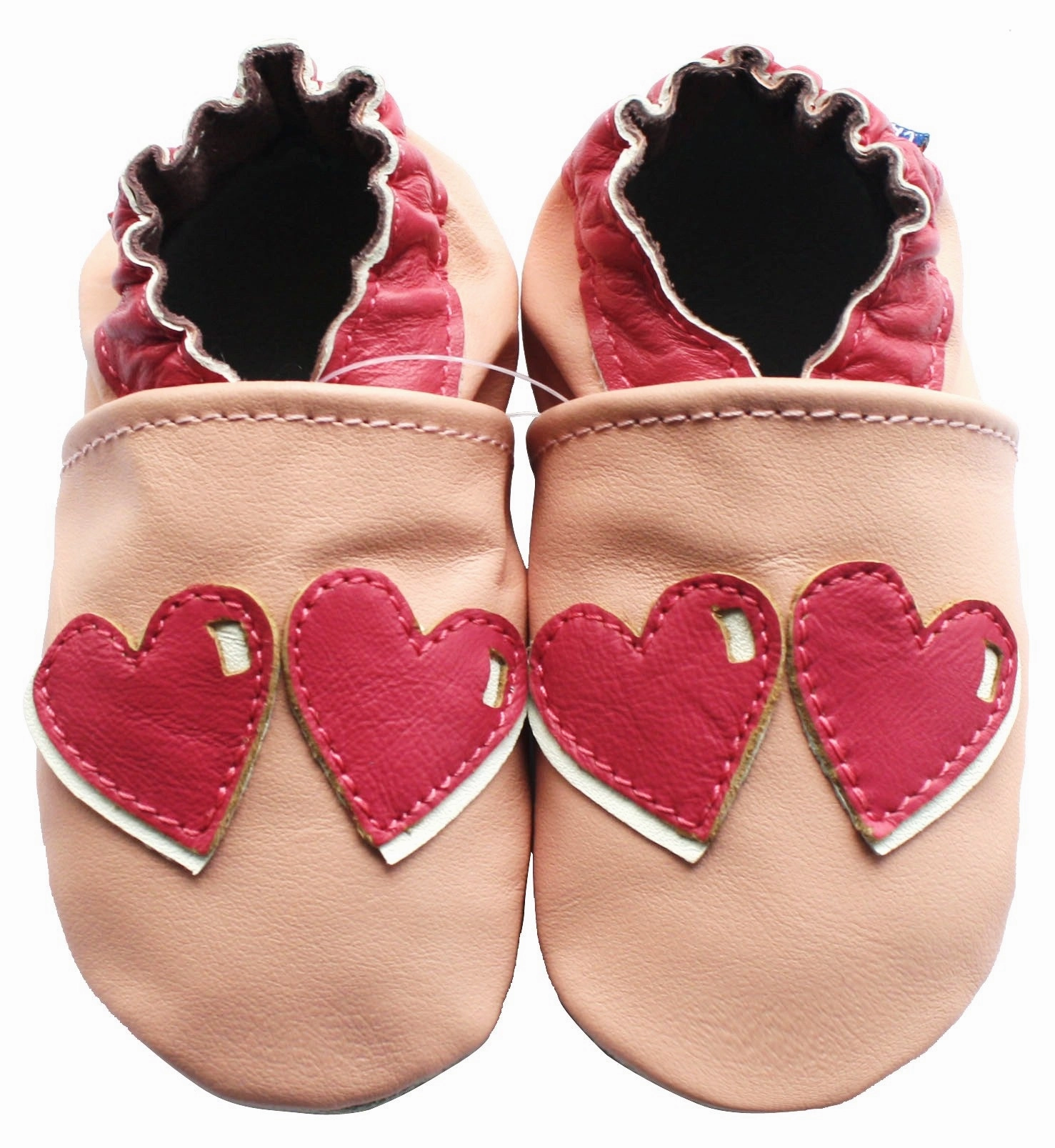 Double Hearts Pink up to 6 Years Old purest