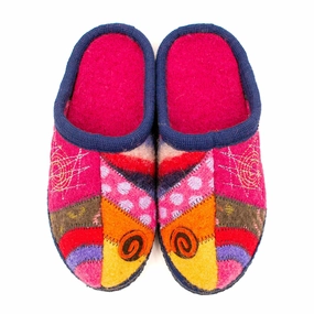 Perfect Mood Haflinger Calypso Slipper (Women) - Strawberry