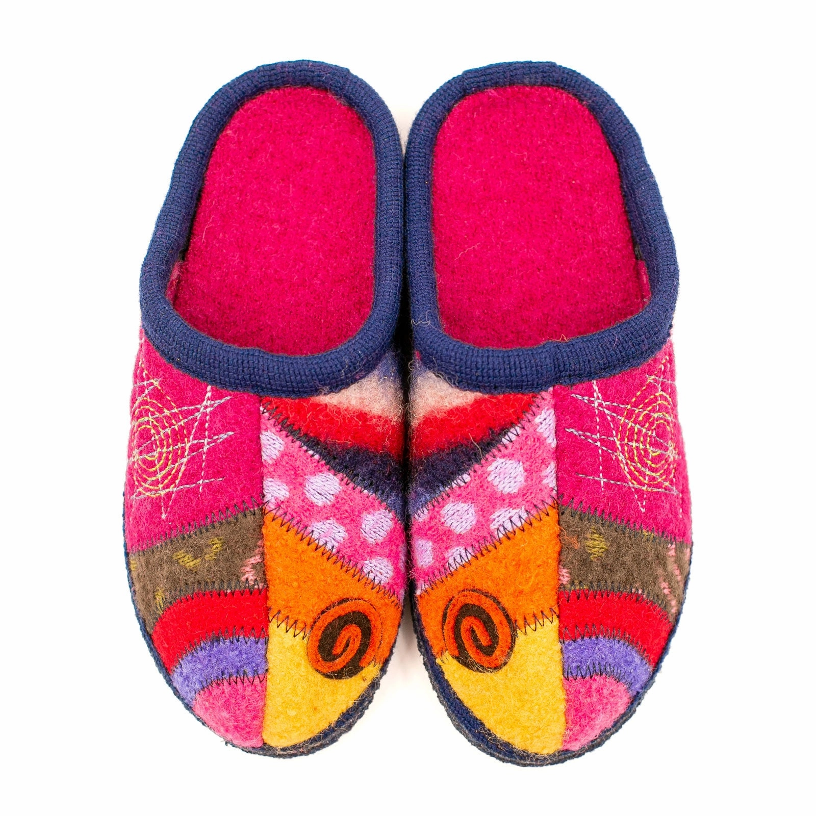 Casual Comfort Wear Urban Look Haflinger Calypso Slipper (Women) - Strawberry