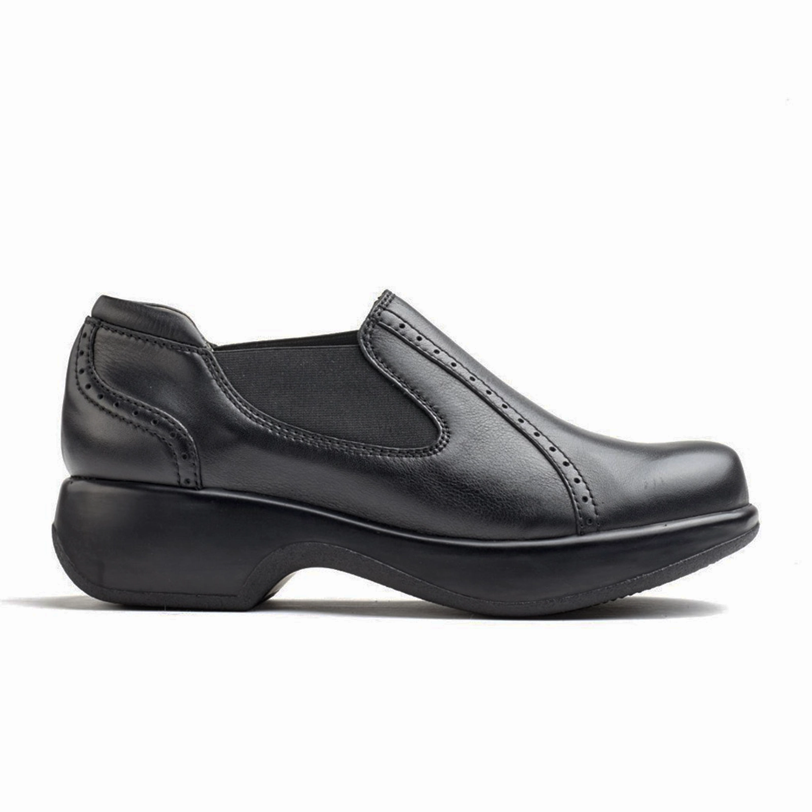 Dromedaris Falcon Slip On (Women) - Black Winter-Season Modern Lines