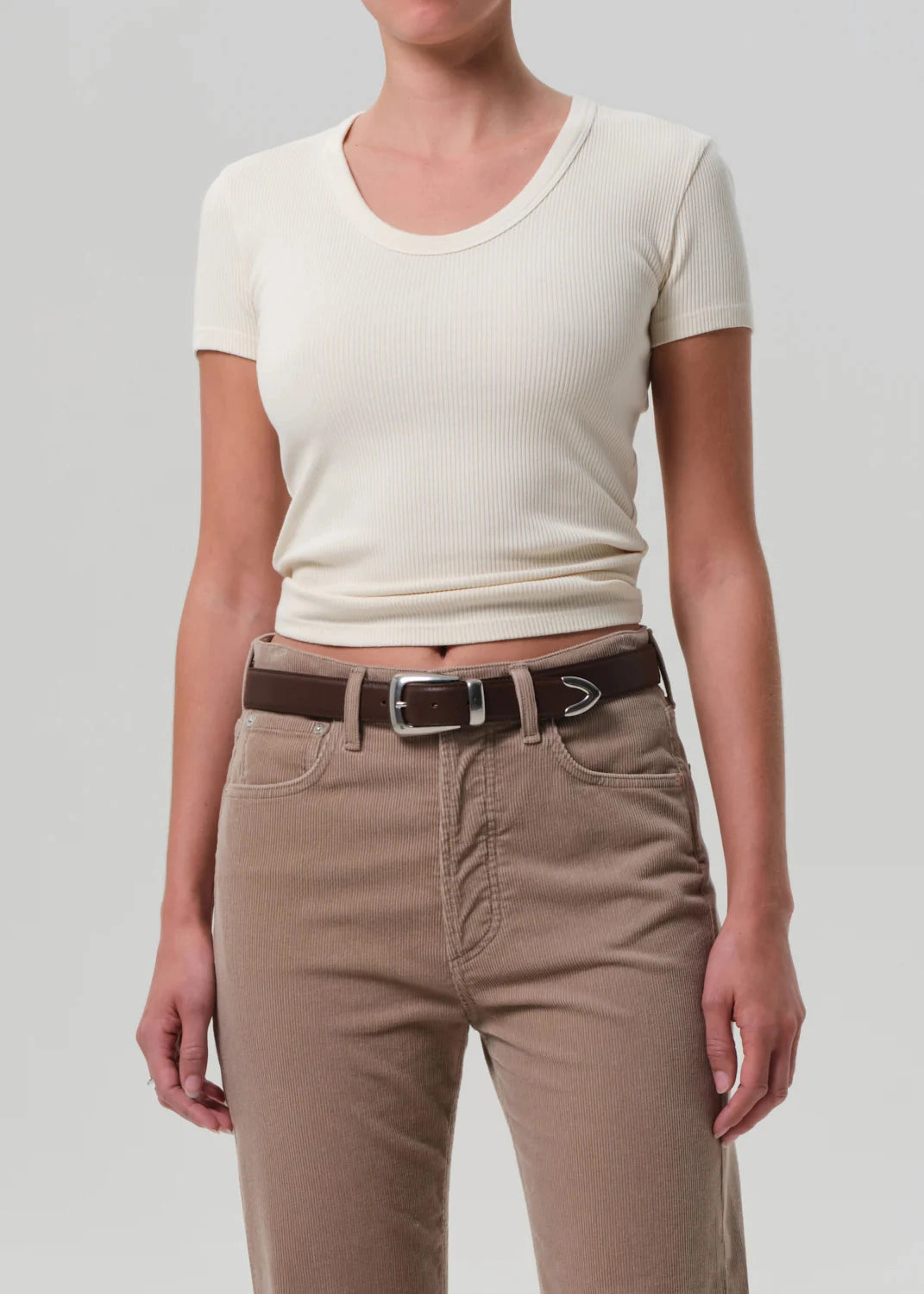 Maude Tee in Pashmina ErgonomicCut