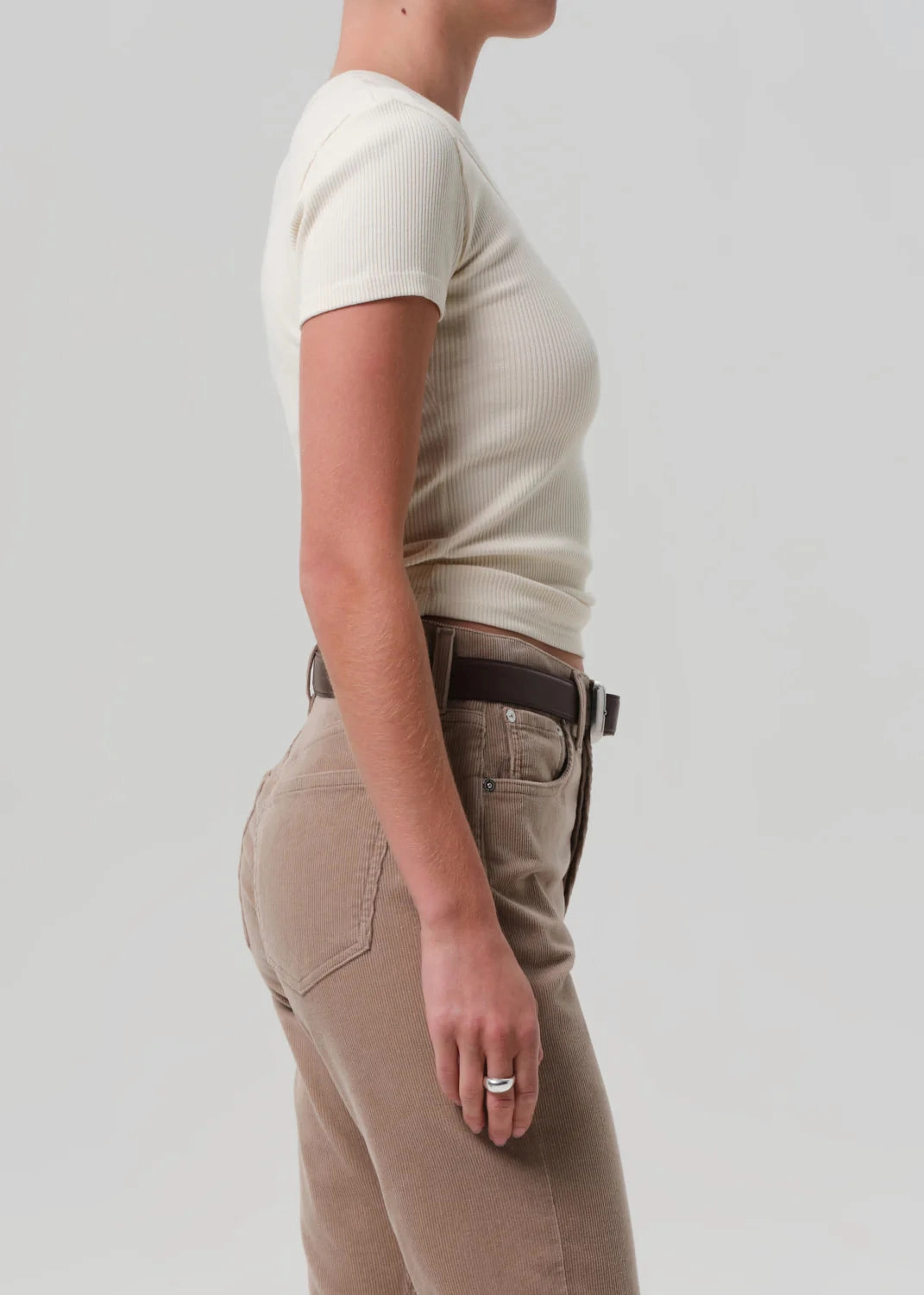 Zoom Proper Maude Tee in Pashmina