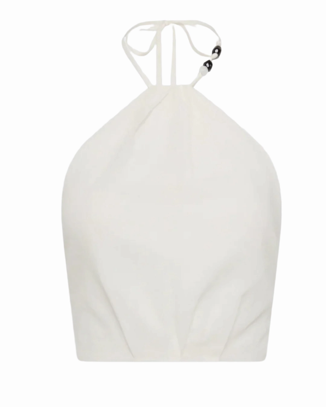 Net Fit Azura Tie Top in Ivory