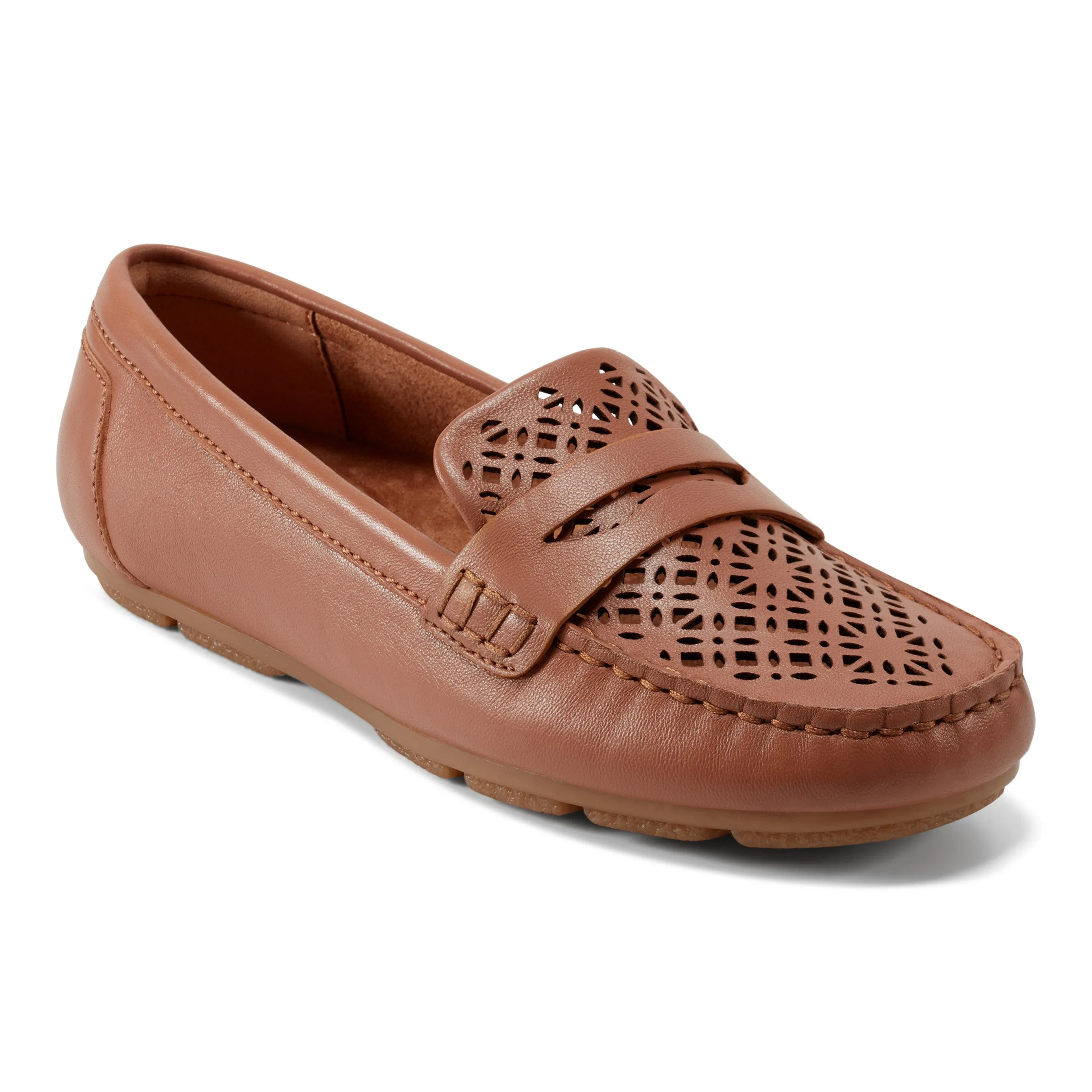 Remi Almond Toe Slip-on Casual Flat Loafers Elegant Piece