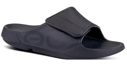 stain - resistant OOFOS 1550 OOAHH SPORT FLEX - MATTE BLACK