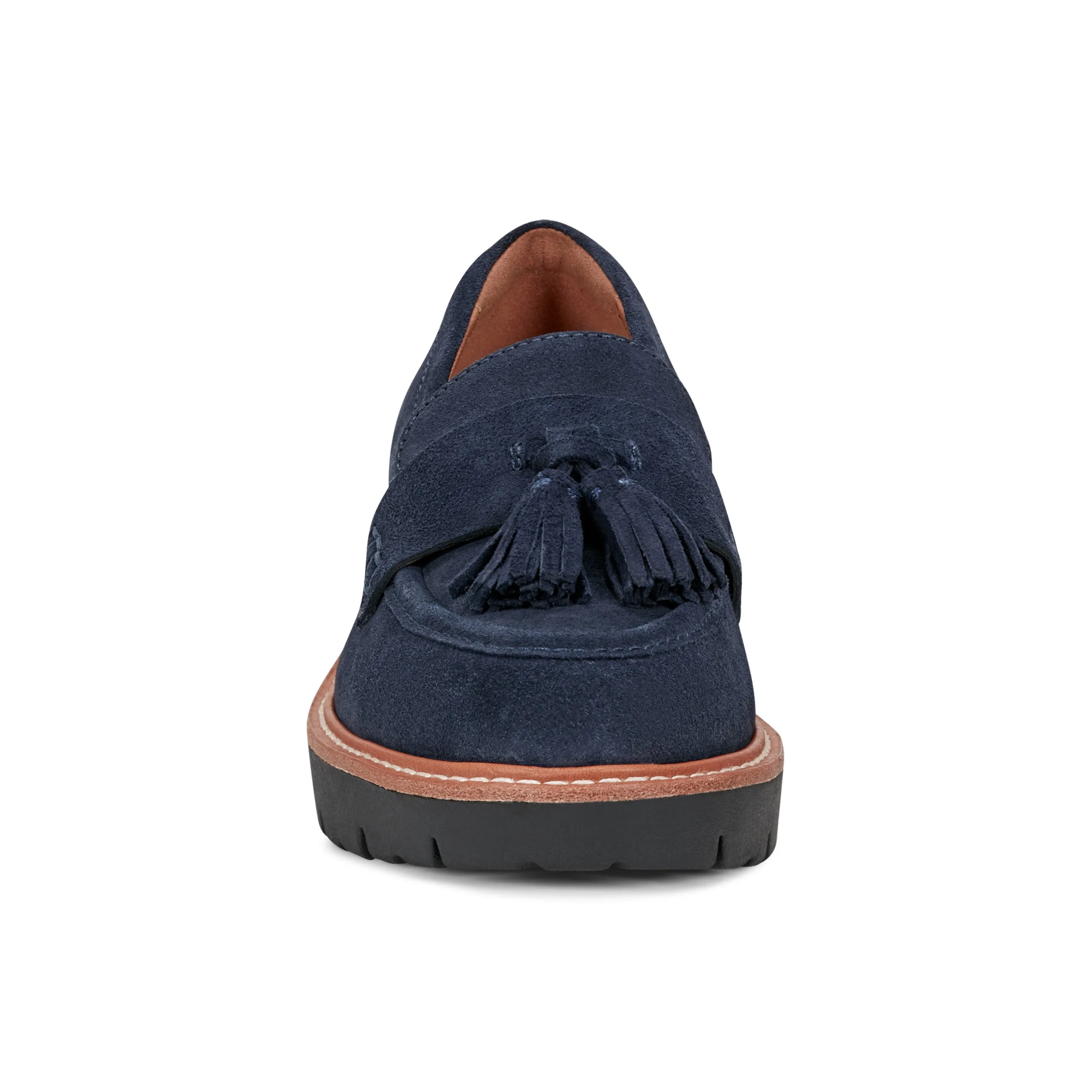 Sandals Anti Friction Collar Zimm Round Toe Lug Sole Casual Slip-on Loafers