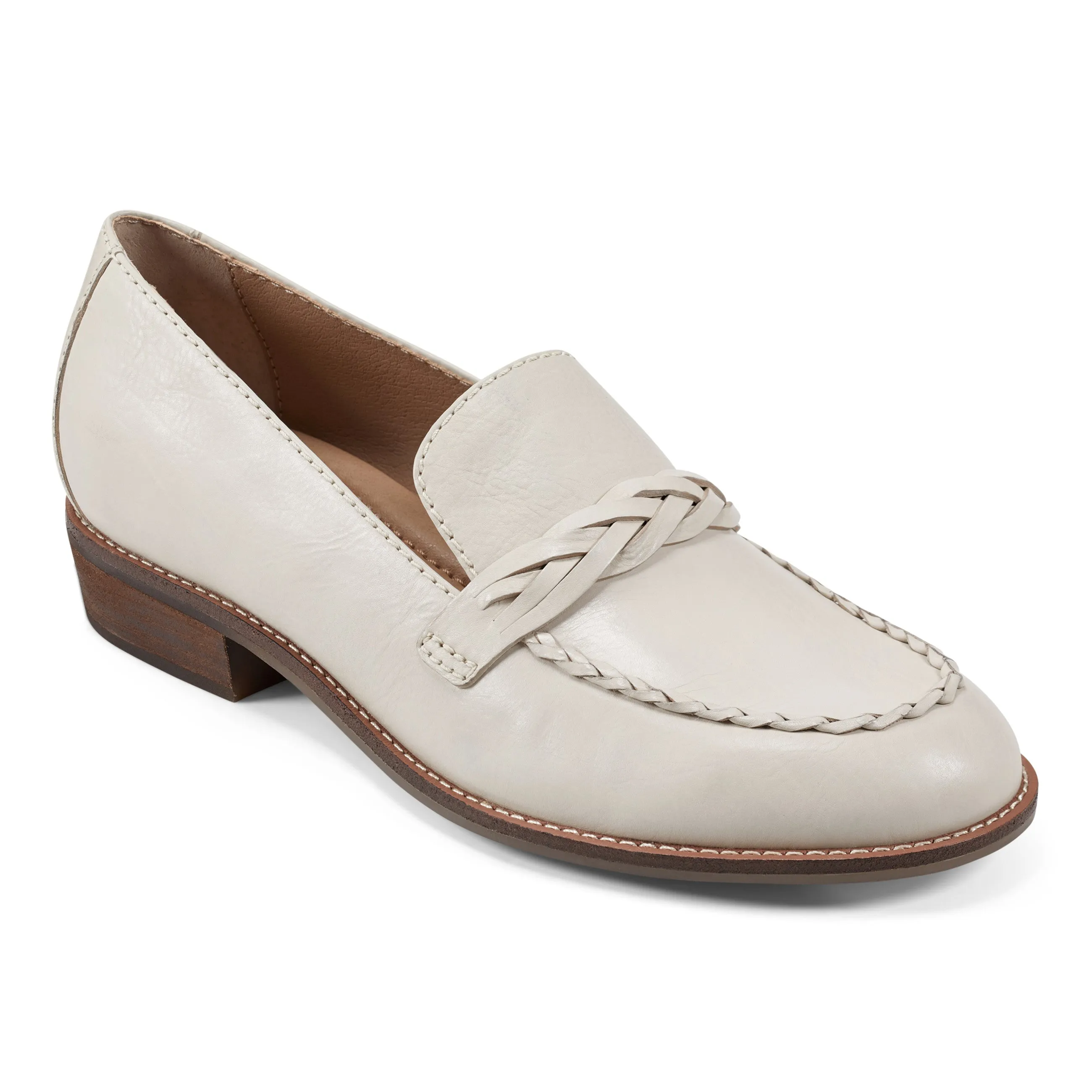 most stylish Edie Stacked Heel Casual Slip-on Loafers