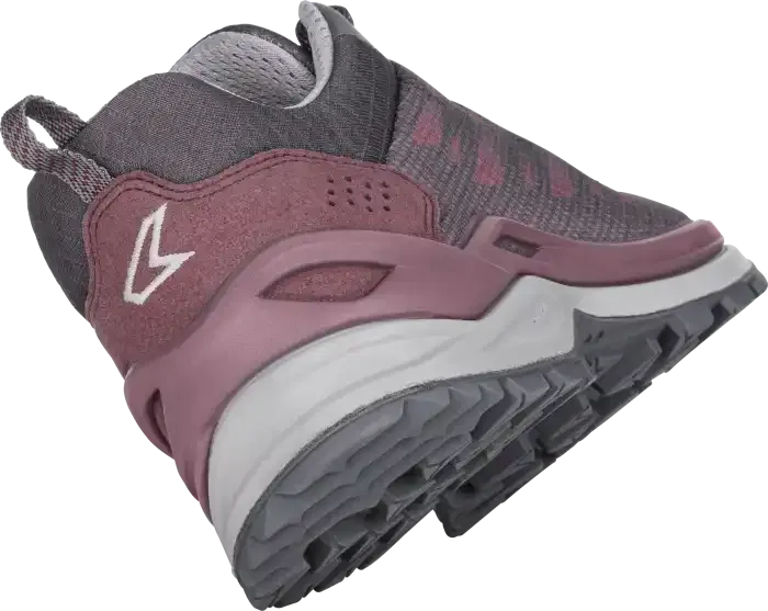 LOWA WOMENS FERROX GTX LOW - ANTRACITE / BROWN ROSE Textured Grip Pattern Great