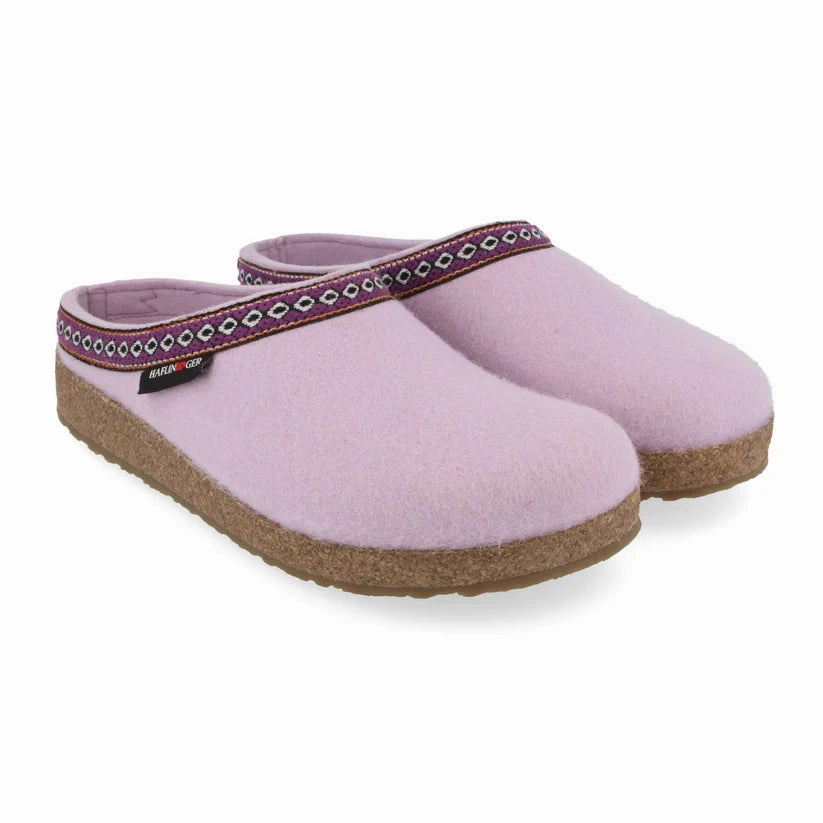 Cozy Travel Shoes HAFLINGER GZ LILAC