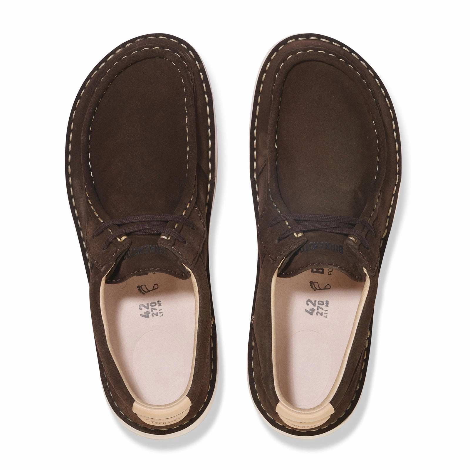 Invisible-Zip Birkenstock Pasadena Slip On (Men) - Mocca Suede