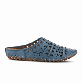 Spring Step Fusalide Slip On (Women) - Blue Cozy Base