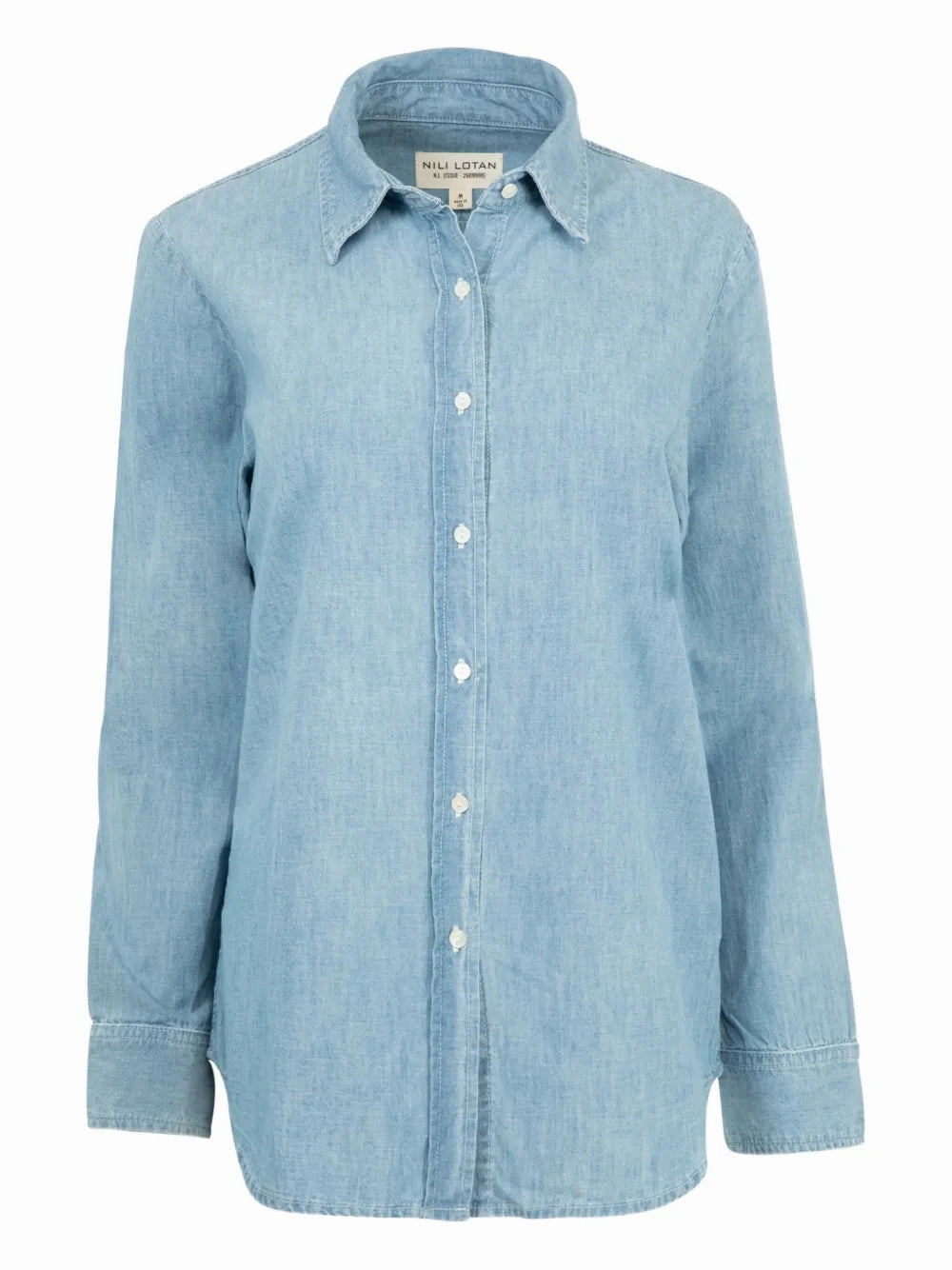 Reflective details Outdoor Apparel Monti Denim Shirt in Chambray
