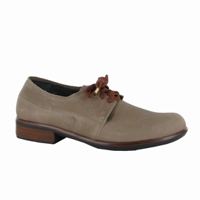 Naot Blizzard Oxford (Women) - Bark Nubuck Chic Fit Neutral Tones