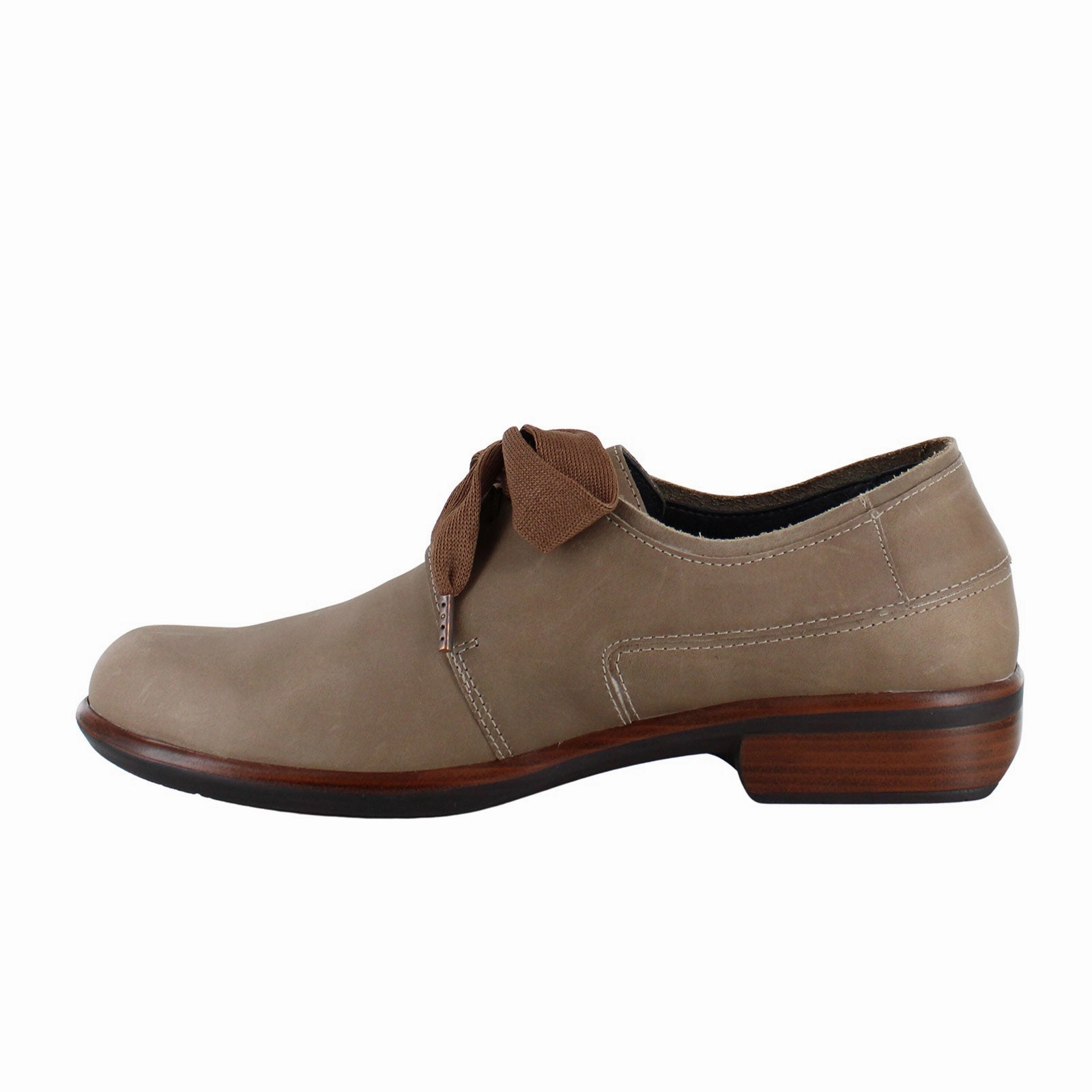 Naot Blizzard Oxford (Women) - Bark Nubuck Stylish Wear Event Mood