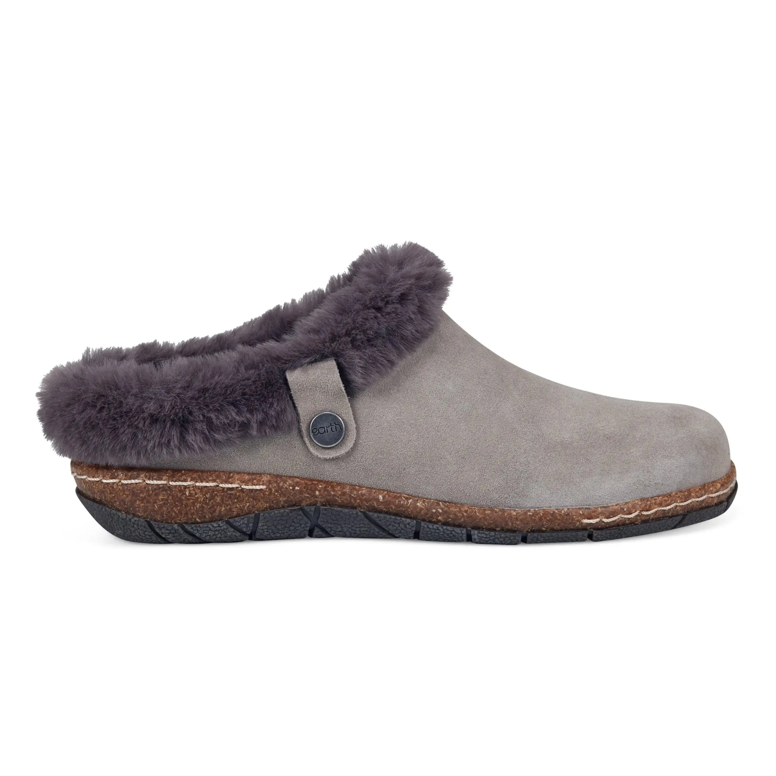 Elena Cold Weather Round Toe Casual Slip-on Clogs Torsional Rigidity custom-fit