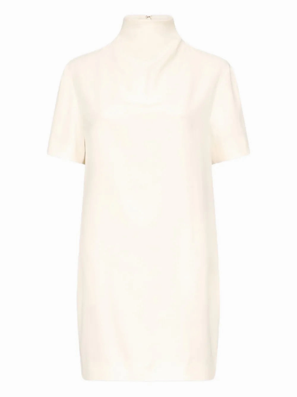 Soft Knit Elton Short Dress in Ivory