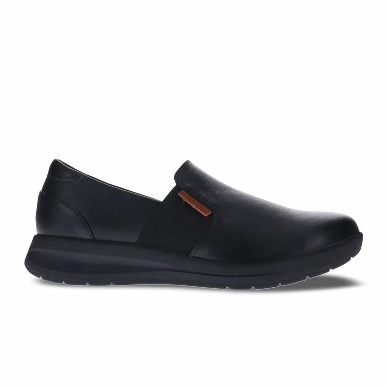 Silk Shine Revere Panama Slip On Sneaker (Women) - Black