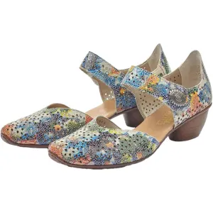 Shock - absorbing midsole RIEKER WOMENS 43753-91 MIRJAM - MULTI