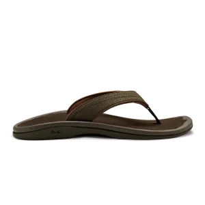 OLUKAI WOMENS OHANA - JAVA Ergonomic Footbed Shape biggest