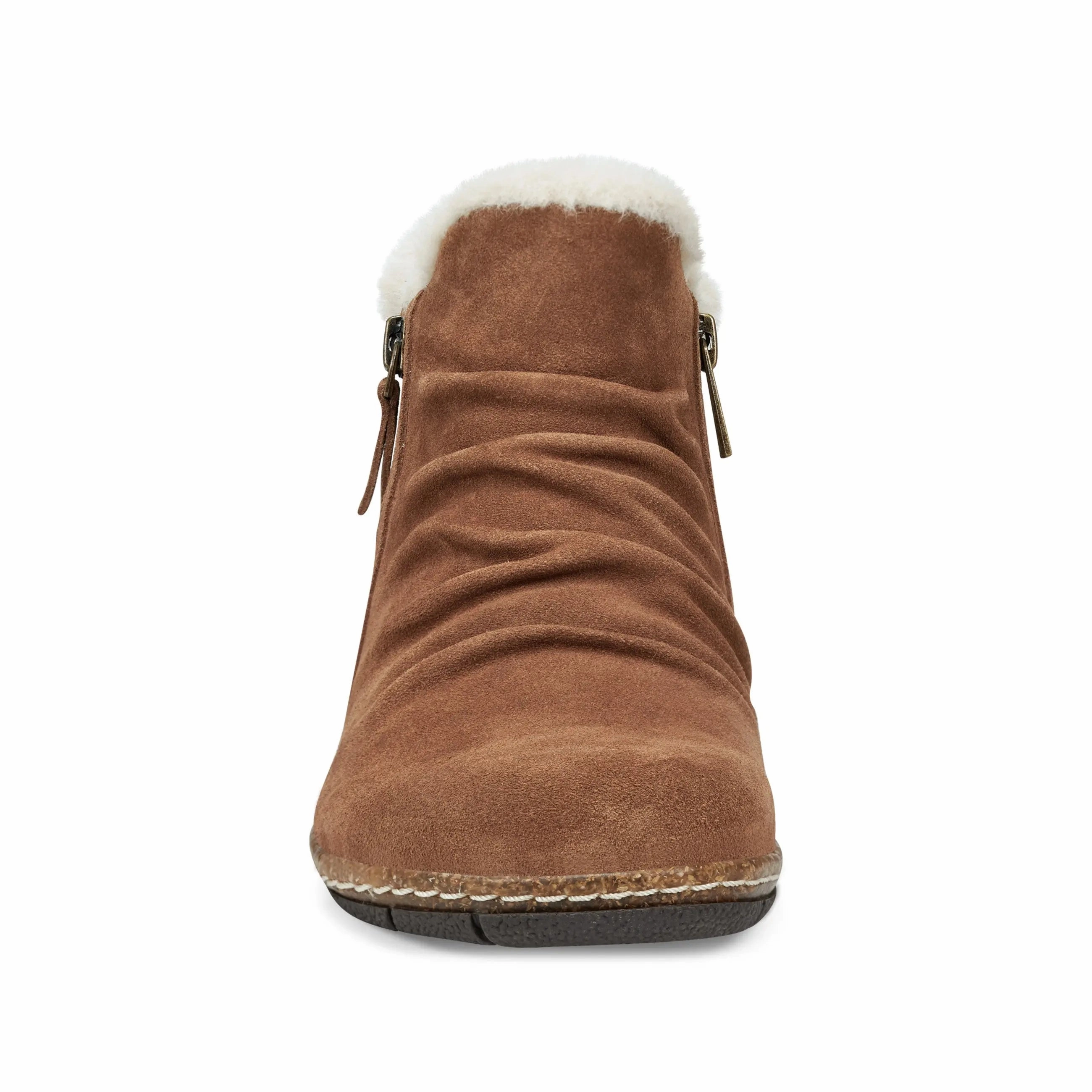 Distinctive Trend-setting silhouette Eric Round Toe Cold Weather Casual Booties
