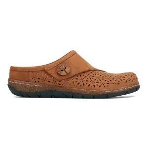 Open-toe Erinn Round Toe Casual Slip-on Flat Clogs
