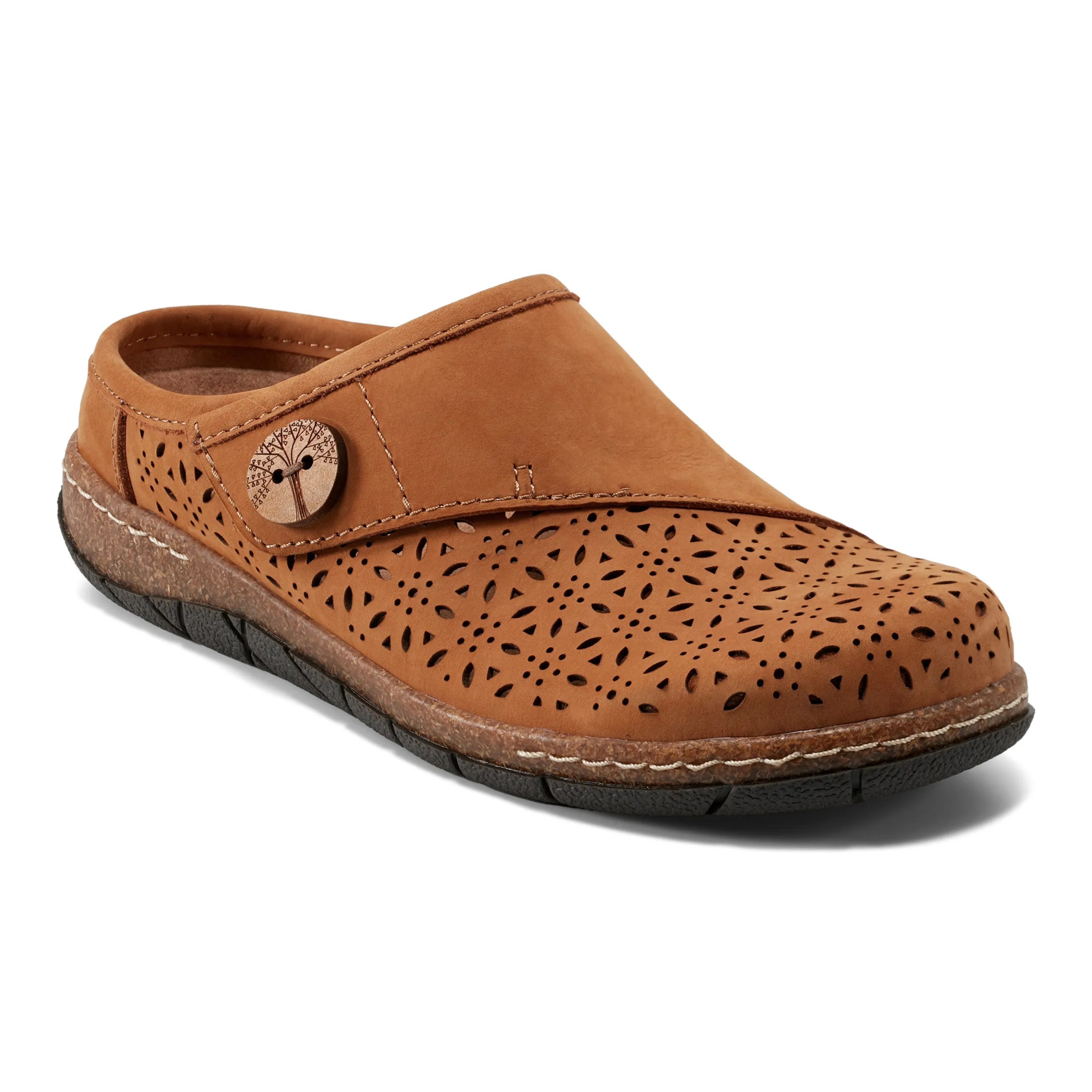 Erinn Round Toe Casual Slip-on Flat Clogs versatile user flexible user