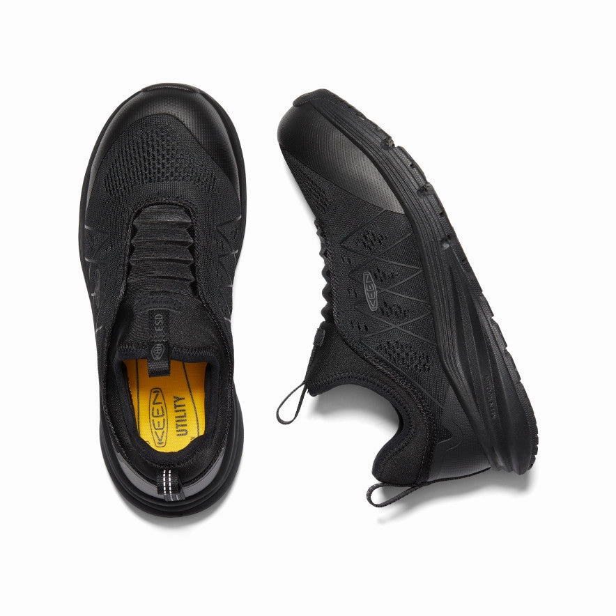 Comfortable walking shoes Relax On The Go Women's Vista Energy Shift ESD (Carbon Toe)  |  Black/Black