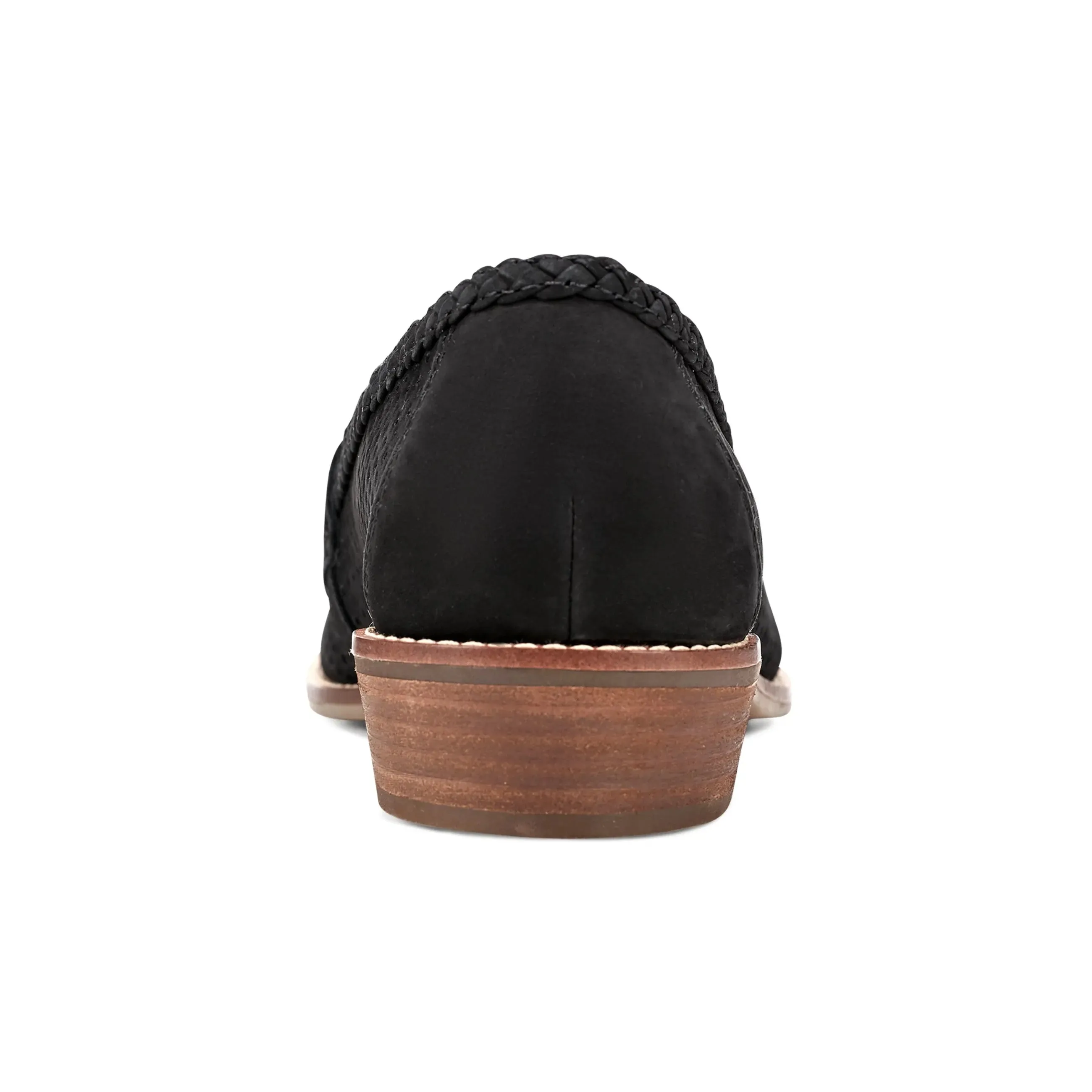 Evvie Casual Slip-On Perforated Loafers Abrasion Resistant Toe