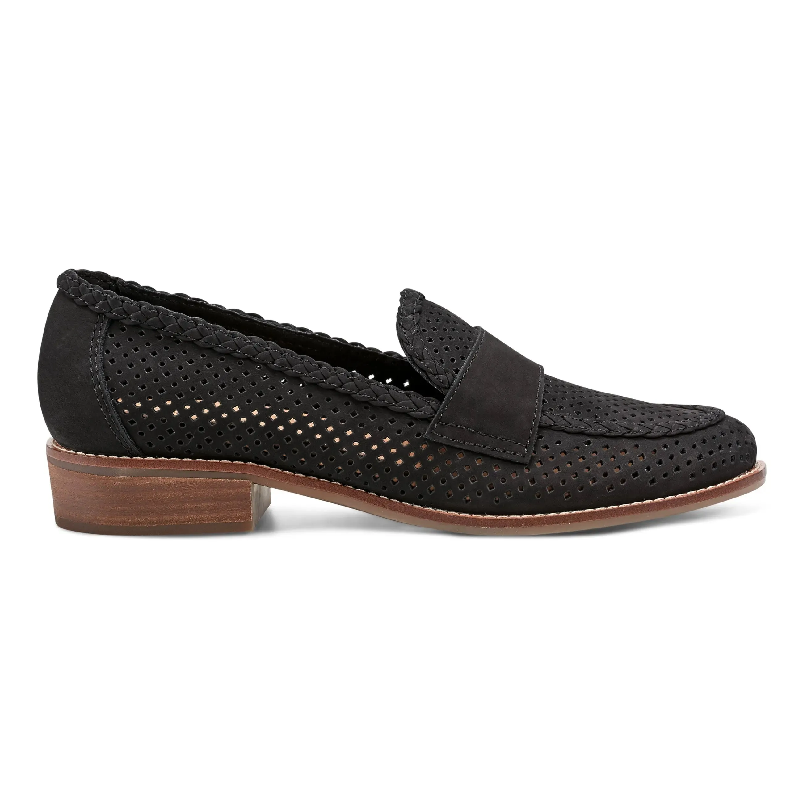 volleyball shoes Evvie Casual Slip-On Perforated Loafers