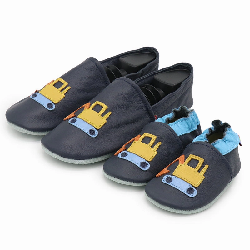 Excavator Dark Blue parent child matching shoes senior - style Sleek cushioning