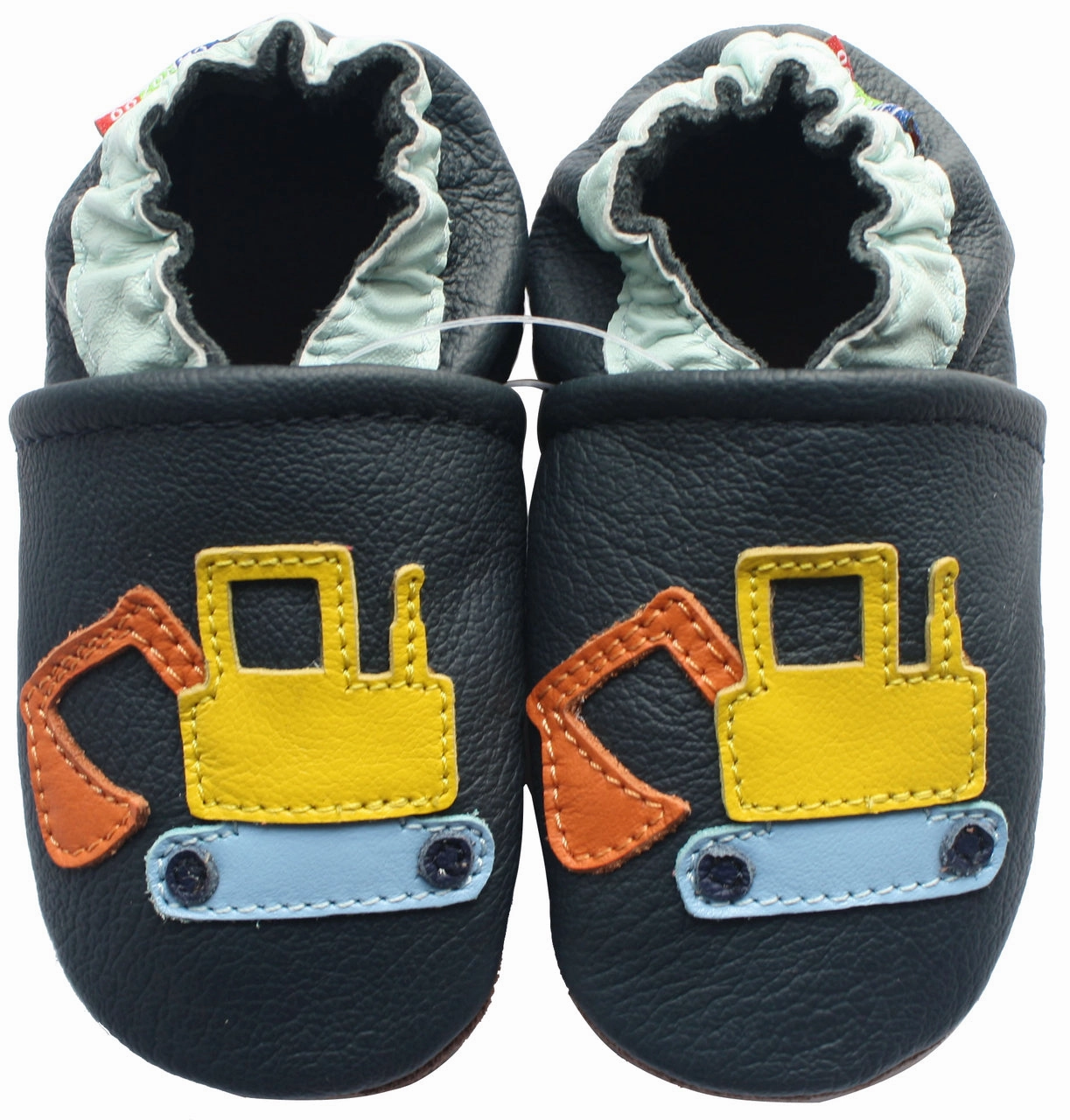 Excavator Dark Blue parent child matching shoes Padded