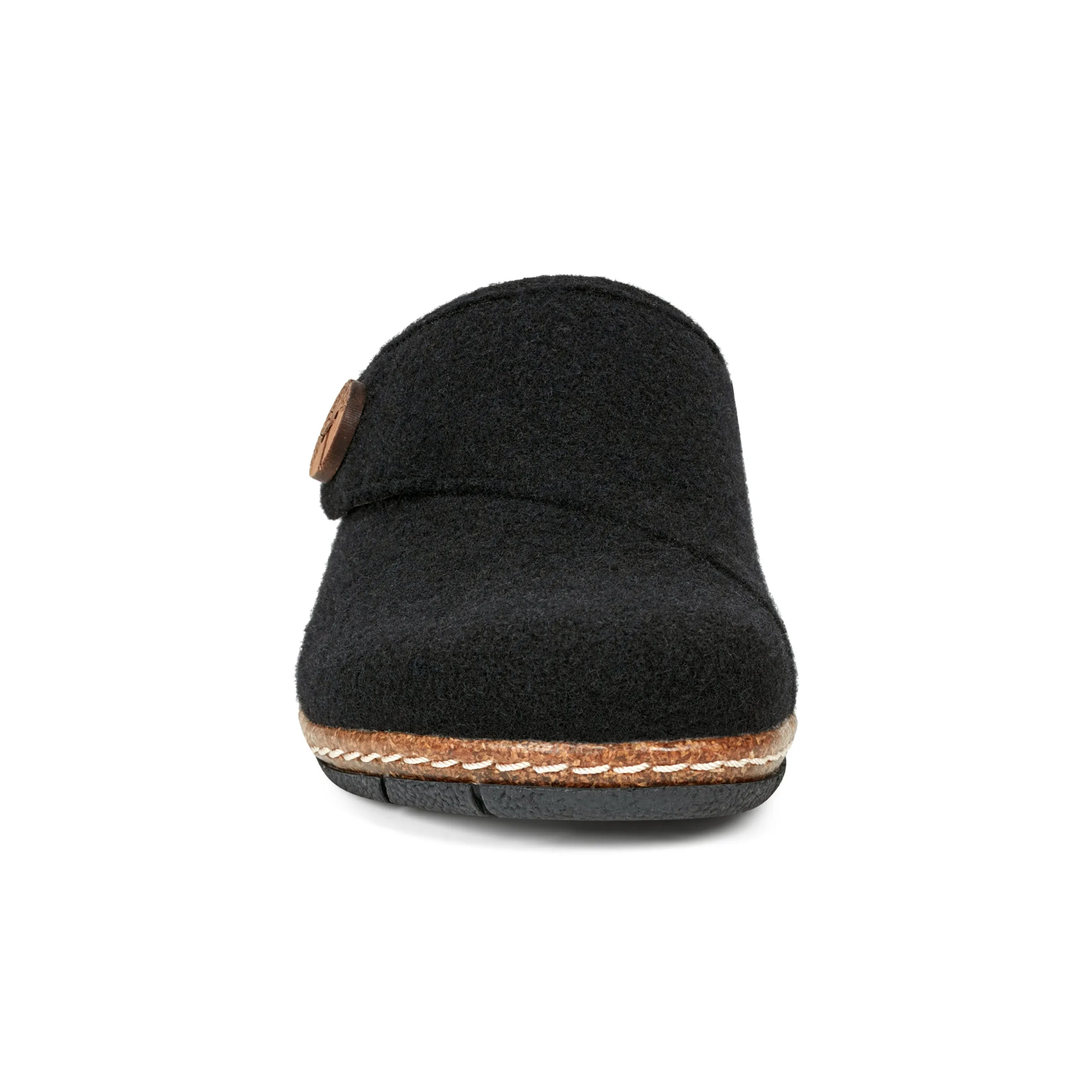 Ezra Round Toe Casual Slip-on Flat Clogs Bonded Seam Technology