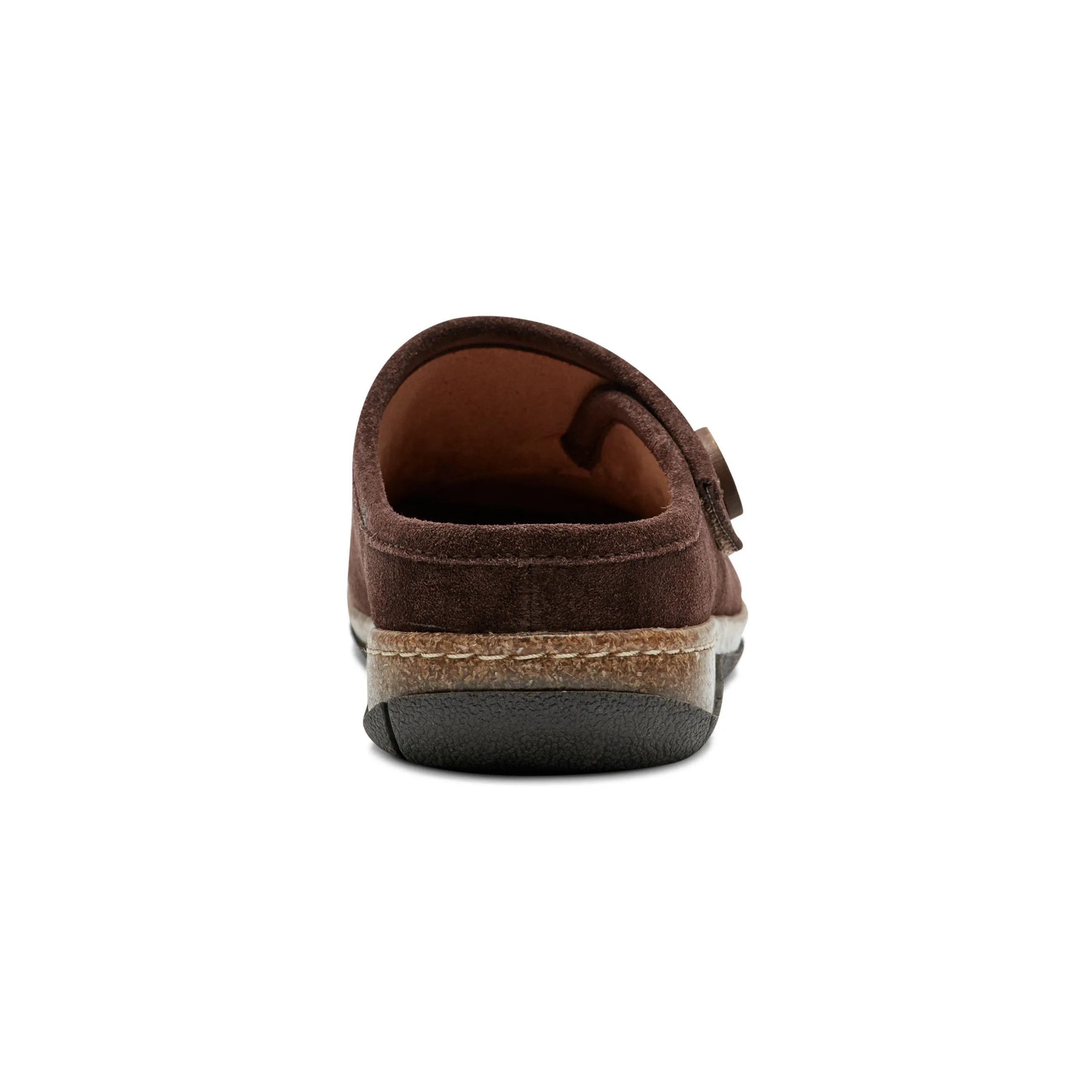 Ezra Round Toe Casual Slip-on Flat Clogs wonderful