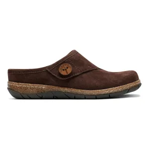 Ezra Round Toe Casual Slip-on Flat Clogs Wedge Heel Ergonomic Last