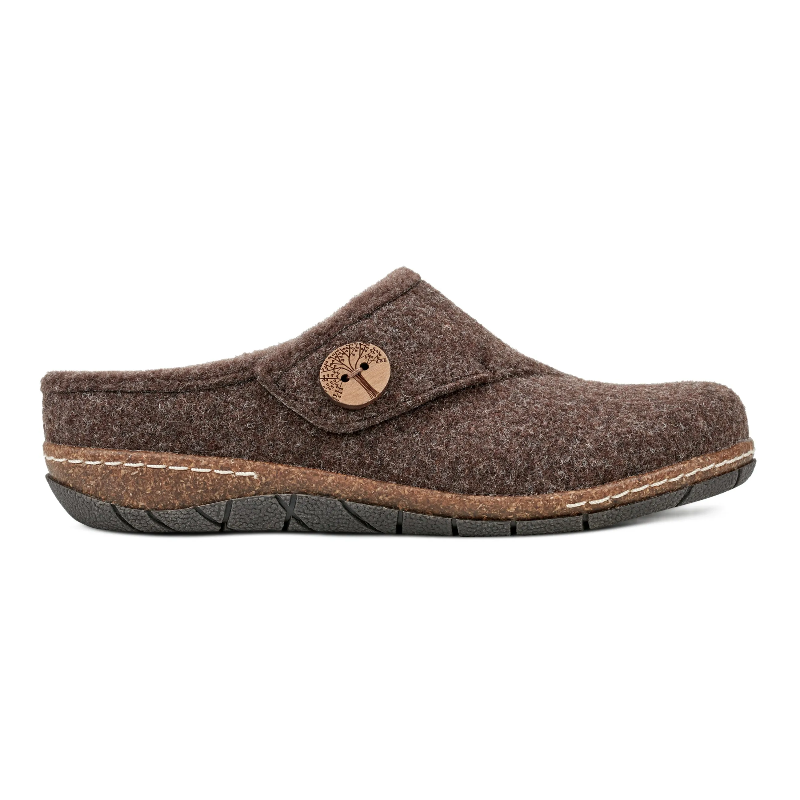 Ezra Round Toe Casual Slip-on Flat Clogs cycling equipment