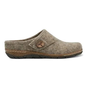 Ezra Round Toe Casual Slip-on Flat Clogs Anti Fatigue Platform