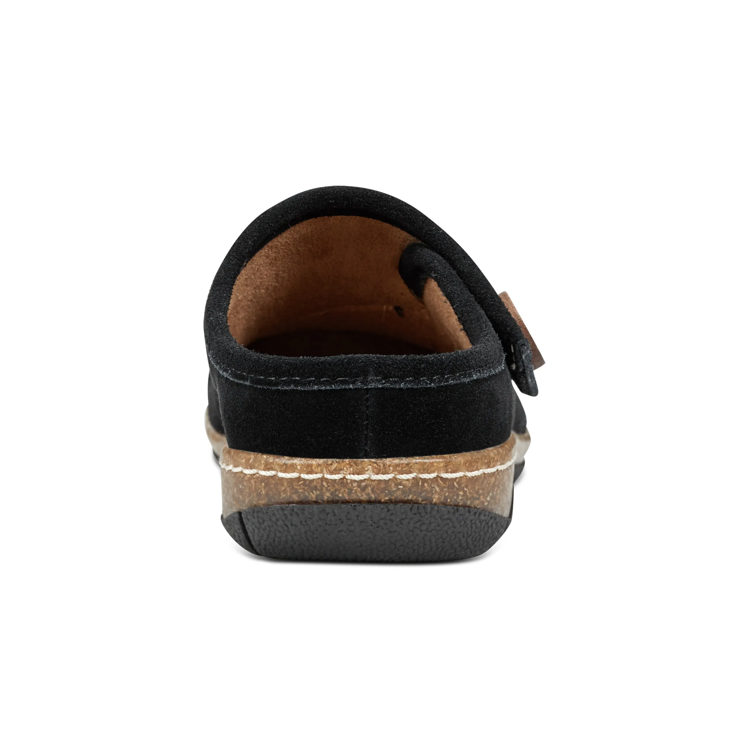 kind Weatherproof Seam Ezra Round Toe Casual Slip-on Flat Clogs