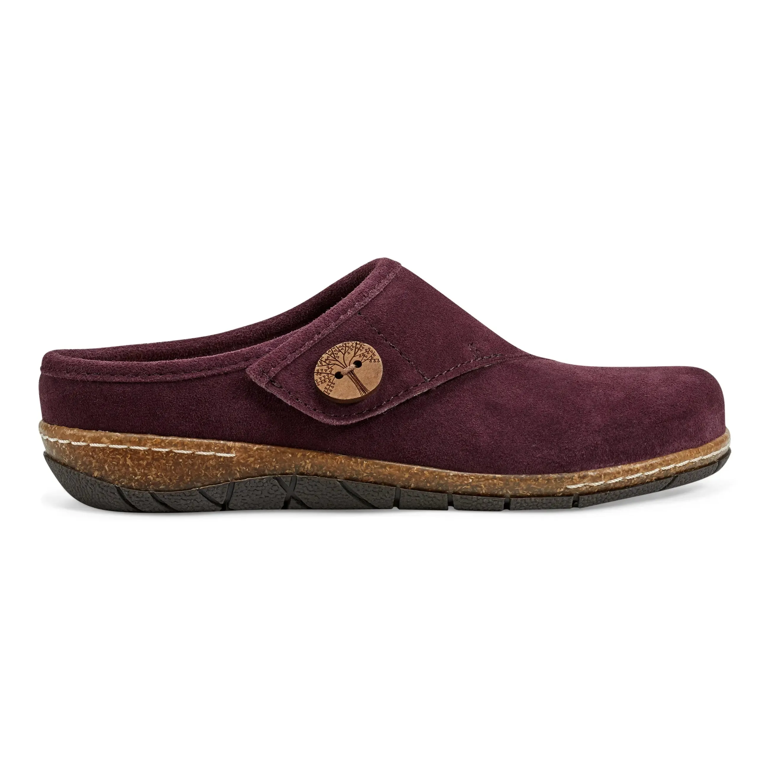 Practical Ezra Round Toe Casual Slip-on Flat Clogs