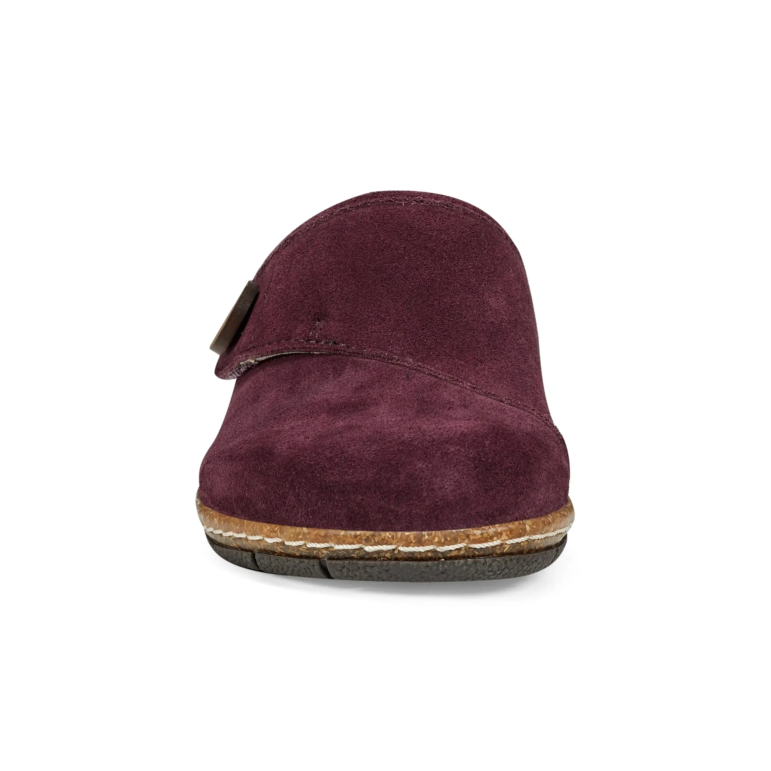 Ezra Round Toe Casual Slip-on Flat Clogs Slip On Style