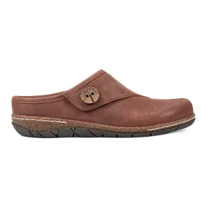 Ezra Round Toe Casual Slip-on Flat Clogs Torsional Stability Bar Stitch Free Construction
