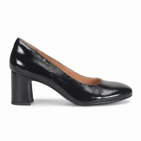 Day Fit Young Edge Sofft Anna Marie Pump (Women) - Black Crinkle Patent