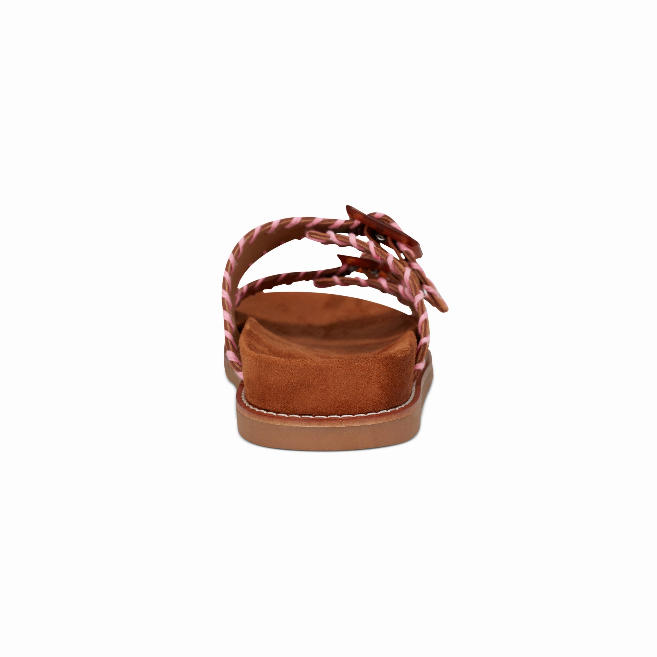 Fausto Round Toe Casual Flat Strappy Sandals high - heeled