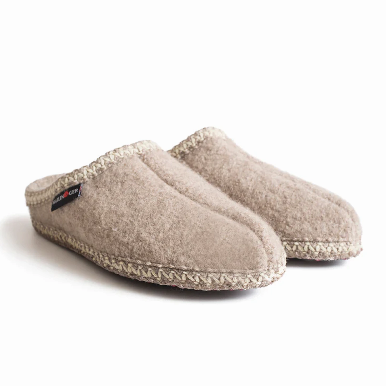 Tailored Cut Haflinger AS26 Slipper (Unisex) - Natural