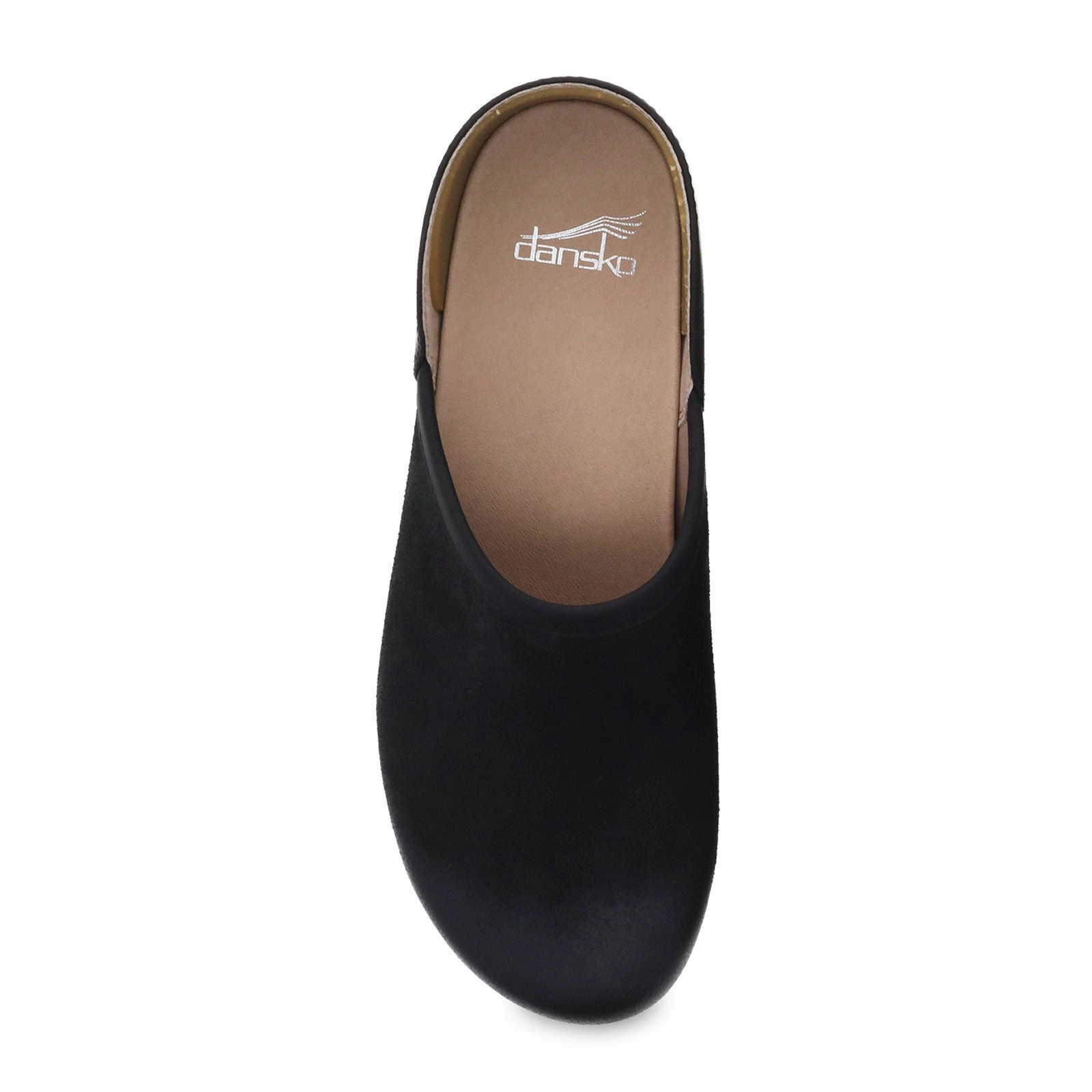 Luxurious Feel Dansko Brenna Clog (Women) - Black Burnished Suede